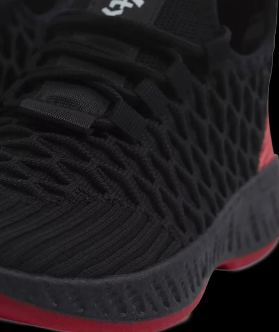 Outlet czarno-różowe sneakersy damskie Damskie Sportowe|Casual