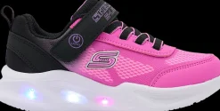 czarno-różowe sneakersy dziewczęce Dzieci Sportowe