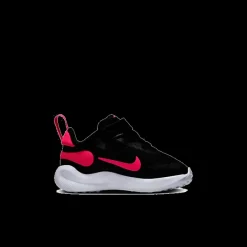 Discount czarno-różowe sneakersy dziewczęce Revolution 7 Dzieci Sportowe|Dla Maluszków