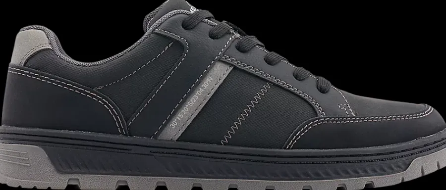 Clearance czarno-szare sneakersy męskie Męskie Półbuty