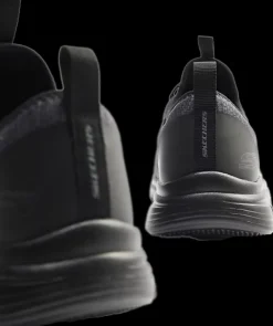 Outlet czarno-szare sneakersy męskie z wkładką memory foam Męskie Sportowe|Markowe
