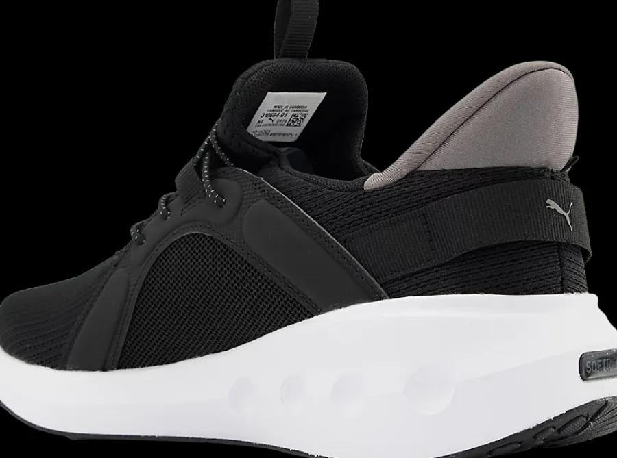 Clearance czarno-szare sneakersy męskie Softride Carson Sliptech Markowe