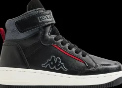 Best czarno-szare wysokie sneakersy dziecięce Dzieci Kozaki|Do Szkoły