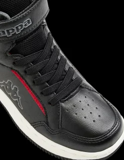 Best czarno-szare wysokie sneakersy dziecięce Dzieci Kozaki|Do Szkoły