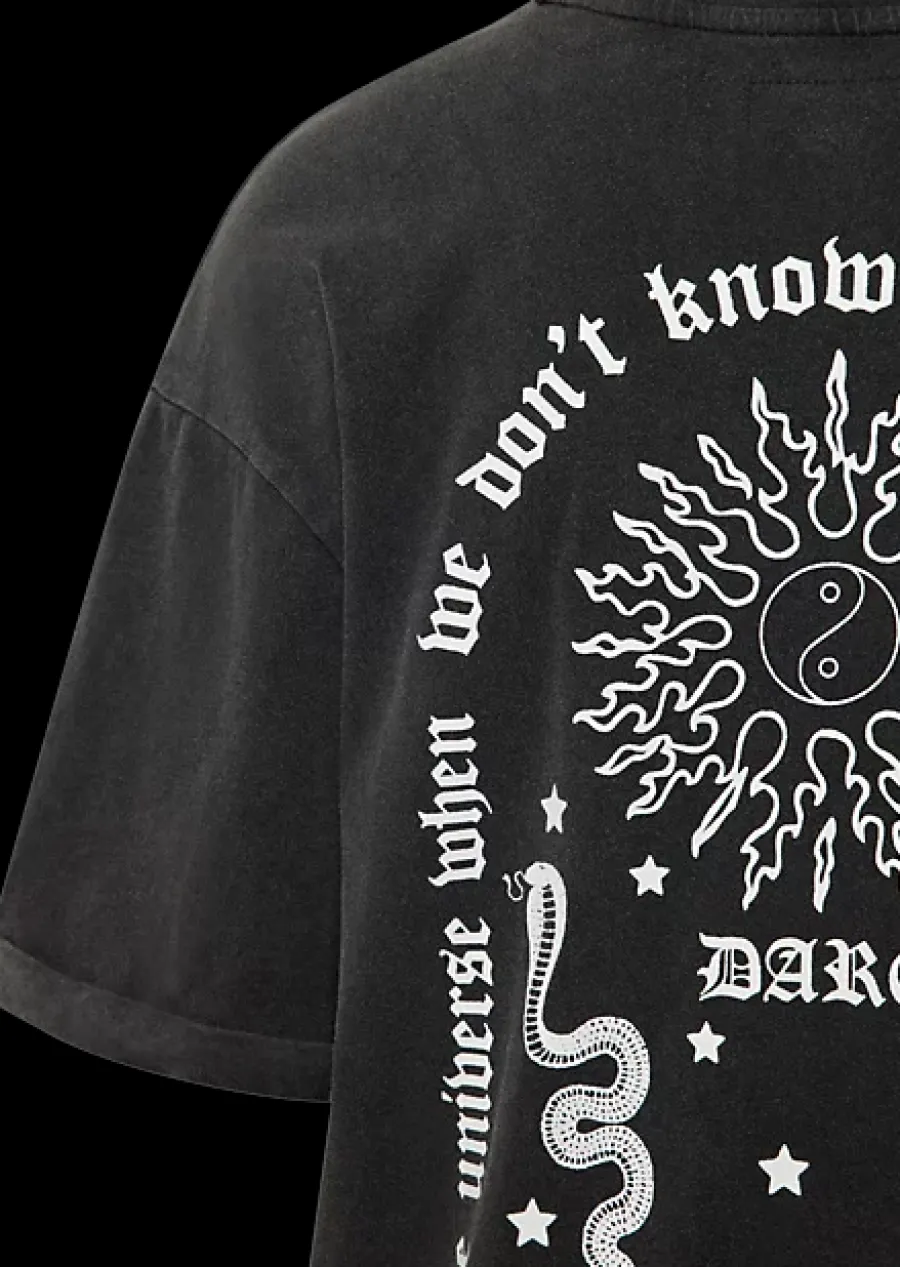 Best tshirt damski z białym nadrukiem Damskie Odzież Damska|Odzież