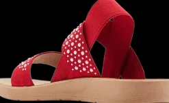 Clearance czerwone sandały dziewczęce Dzieci Sandały