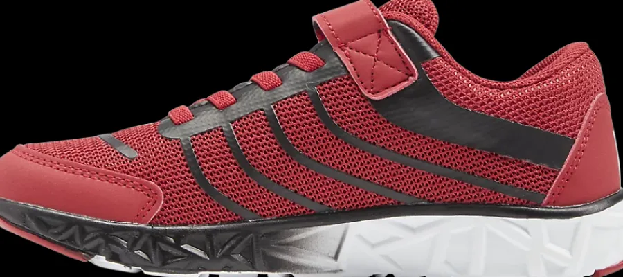 Outlet czerwone sneakersy chłopięce Dzieci Sportowe