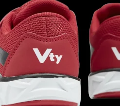 Outlet czerwone sneakersy chłopięce Dzieci Sportowe