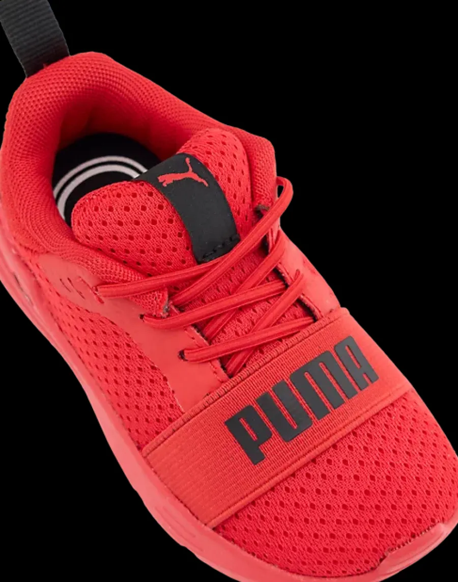 Discount czerwone sneakersy dziecięce WIRED RUN Dzieci Sportowe|Markowe