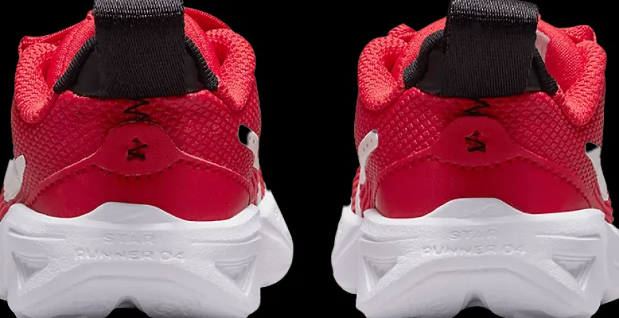 Discount czerwone sneakersy dziecięce Star Runner 4 Dzieci Sportowe|Markowe