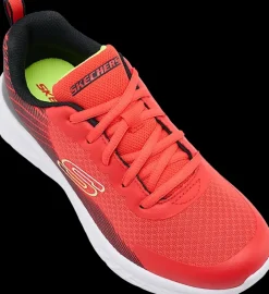 Outlet czerwone sneakersy młodzieżowe Microspec Dzieci Sportowe