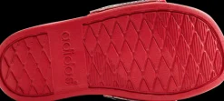 Discount czerwono-granatowe klapki dziecięce ADILETTE COMFORT SPIDERMAN Dzieci Klapki