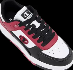 czewono-biało-czarne sneakersy młodzieżowe Dzieci Sportowe|Dla Nastolatka