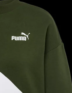 Outlet długa bluza damska POWER Cat Crew Damskie Odzież Damska