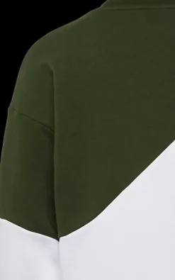 Outlet długa bluza damska POWER Cat Crew Damskie Odzież Damska