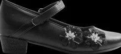 Hot eleganckie czarne buty dziewczęce Dzieci Baleriny