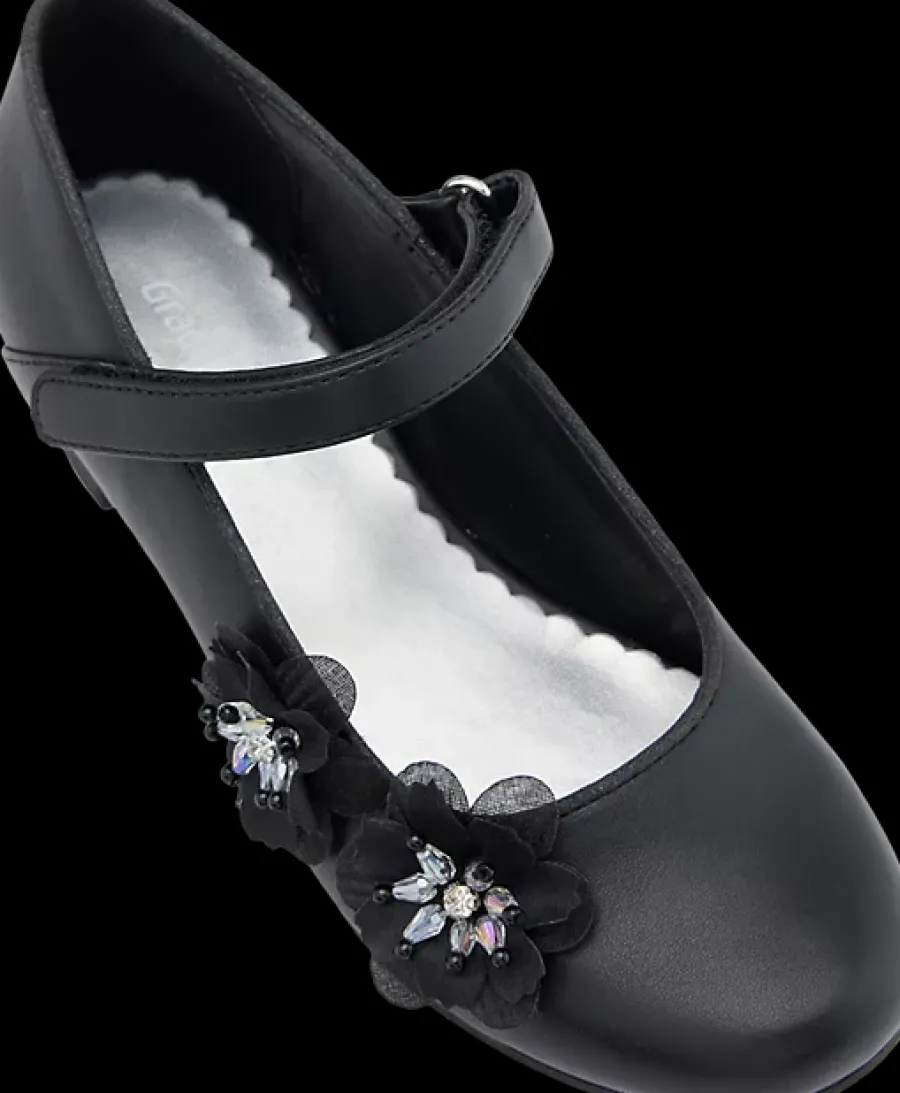 Hot eleganckie czarne buty dziewczęce Dzieci Baleriny