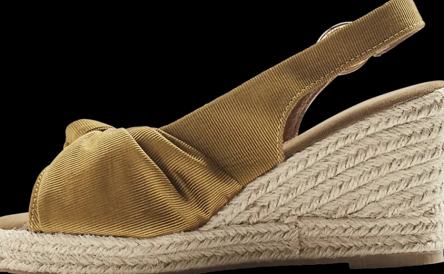 Clearance espadryle damskie na koturnie Damskie Sandały