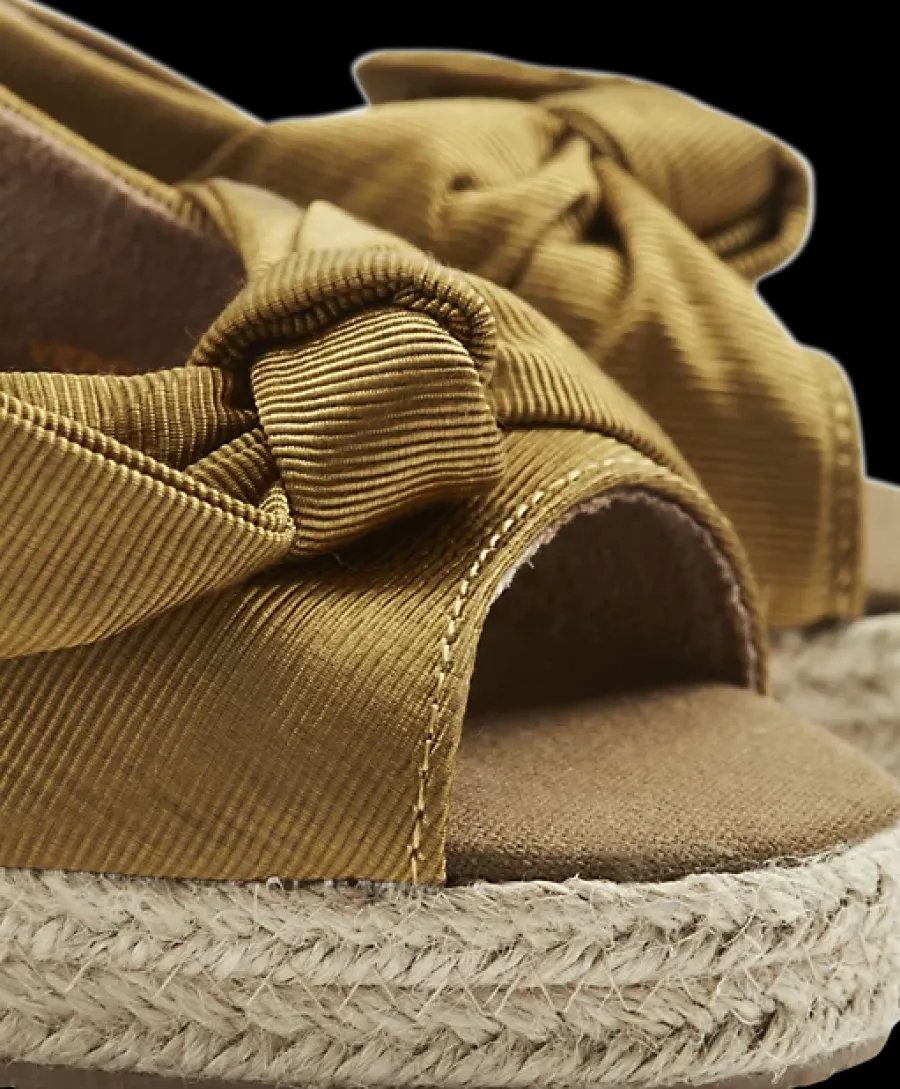 Clearance espadryle damskie na koturnie Damskie Sandały