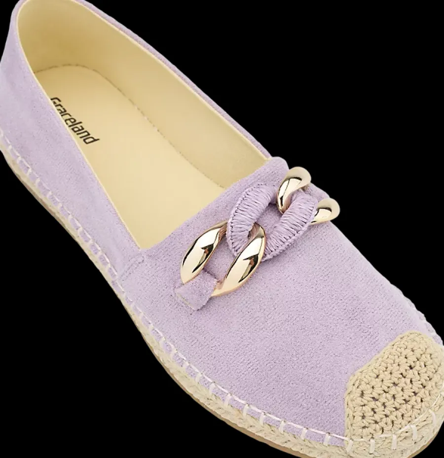 New fioletowe espadryle damskie Damskie Półbuty