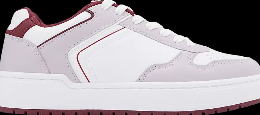 Discount fioletowo-białe sneakersy damskie Damskie Sportowe