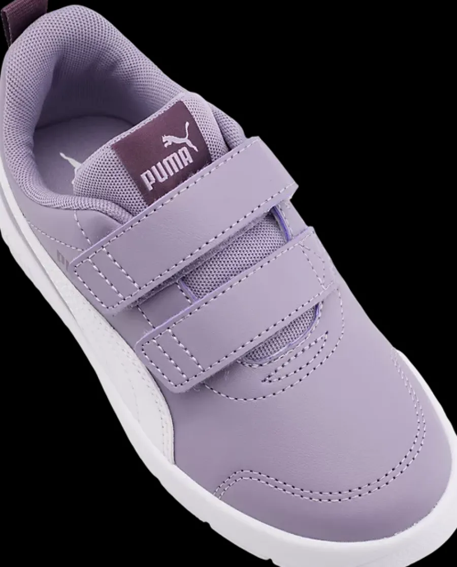 Online fioletowo-białe sneakersy dziecięce Courtflex V3 Dzieci Sportowe
