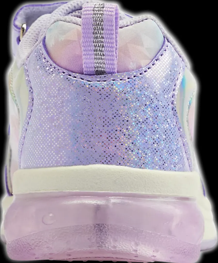 Clearance fioletowo-srebrne sneakersy dziewczęce Dzieci Sportowe