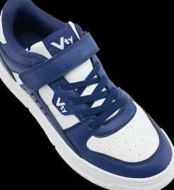 Sale granantowo-białe sneakersy młodzieżowe Dzieci Sportowe