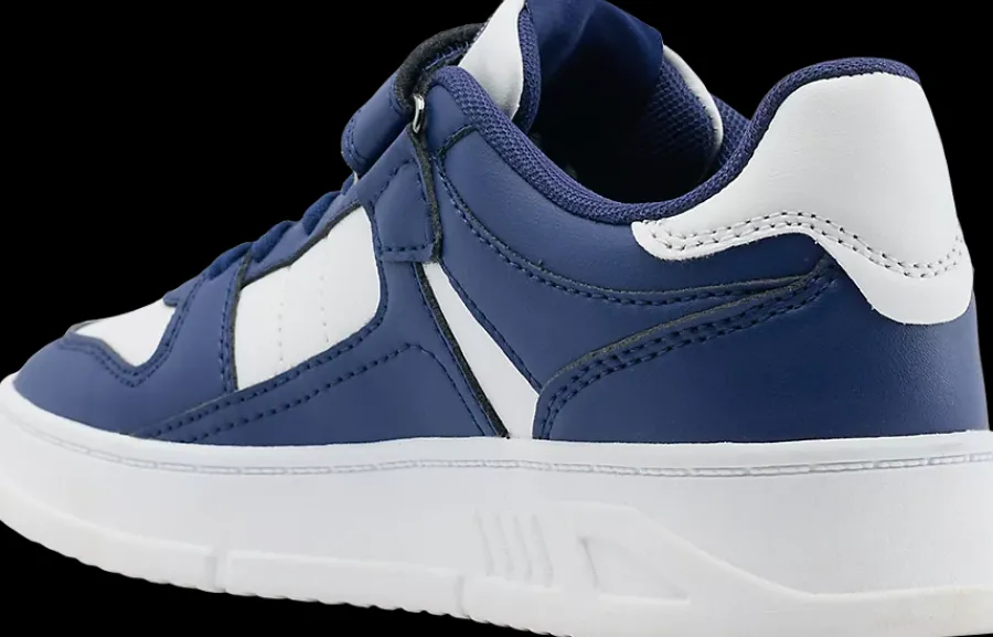 Sale granantowo-białe sneakersy młodzieżowe Dzieci Sportowe