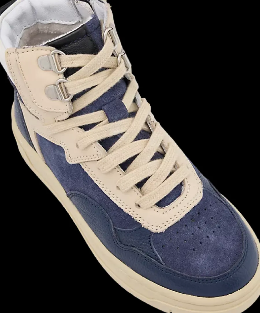 Online granarowo-kremowe sneakersy dzuecuęce Dzieci Sportowe|Trampki Wysokie