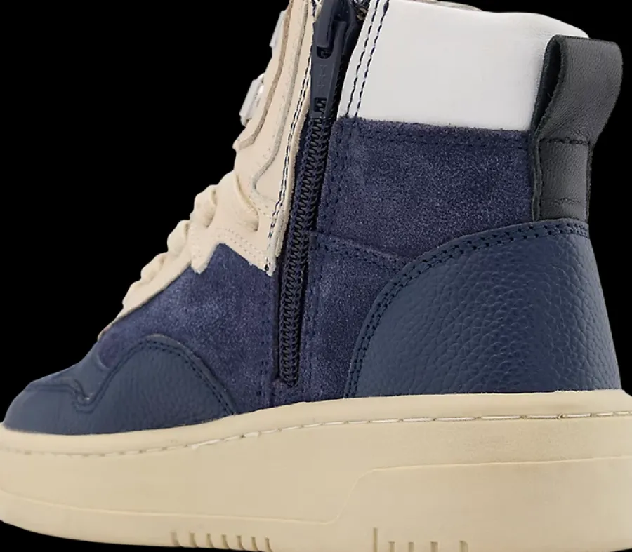 Online granarowo-kremowe sneakersy dzuecuęce Dzieci Sportowe|Trampki Wysokie