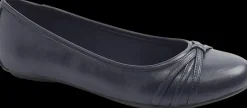 Discount granatowe baleriny damskie Damskie Baleriny