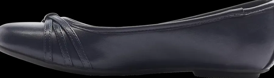 Discount granatowe baleriny damskie Damskie Baleriny