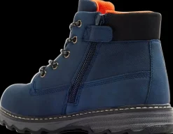 granatowe buty chłopięce za kostkę Dzieci Kozaki|Półbuty