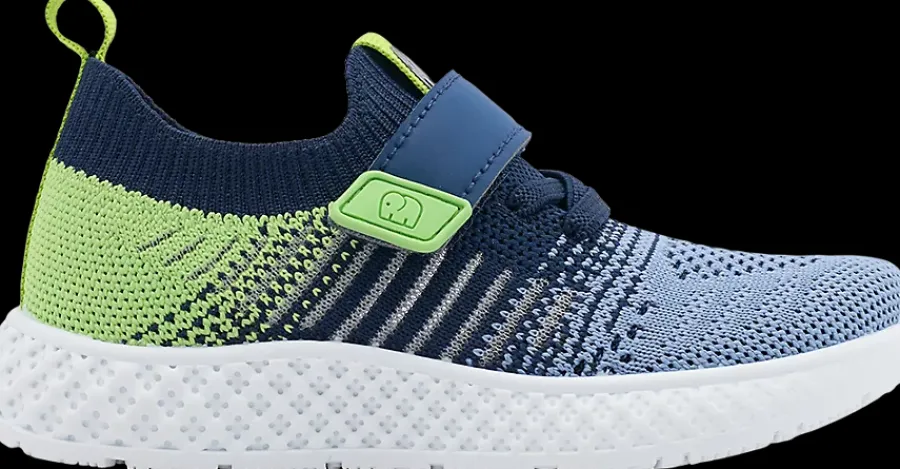 Online granatowe kapcie chłopięce Dzieci Kapcie
