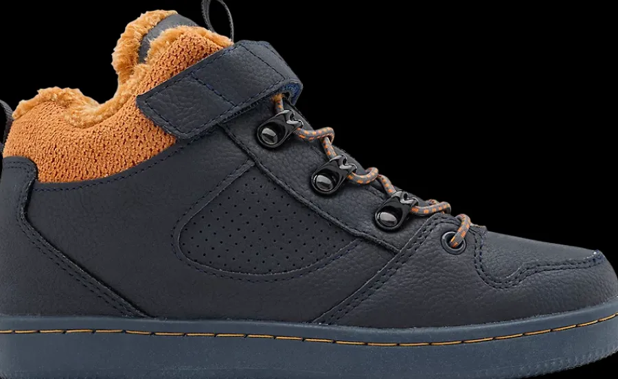 Best granatowe ocieplane sneakersy dziecięce Dzieci Kozaki|Sportowe