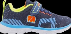 Clearance granatowe półbuty chłopięce Dzieci Sportowe