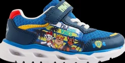 Sale granatowe sneakersy chłopięce ze światełkiem Dzieci Sportowe