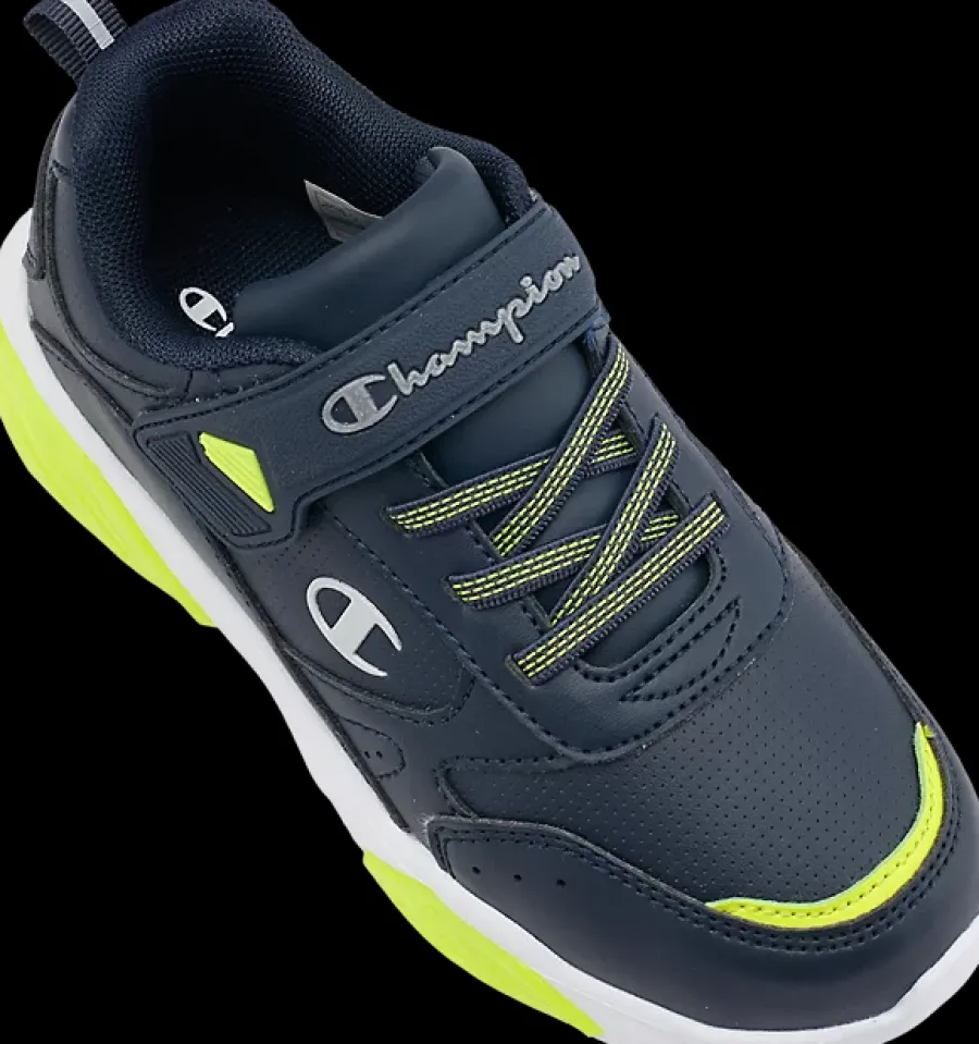 Hot granatowe sneakersy chłopięce Wave Dzieci Sportowe|Markowe