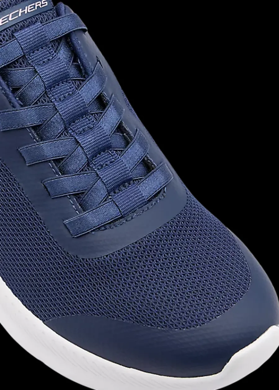 Discount granatowe sneakersy damskie Swift Fit z wkładką memory foam Damskie Sportowe|Markowe