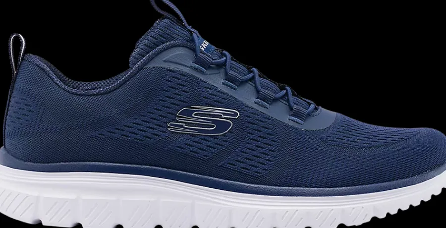 Hot granatowe sneakersy damskie z wkładką memory foam Damskie Sportowe|Markowe