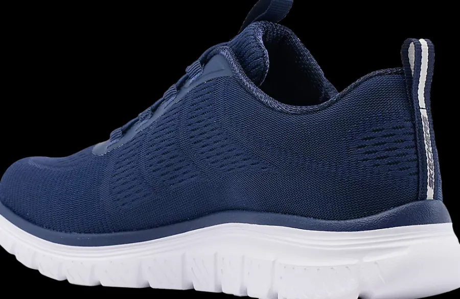Hot granatowe sneakersy damskie z wkładką memory foam Damskie Sportowe|Markowe