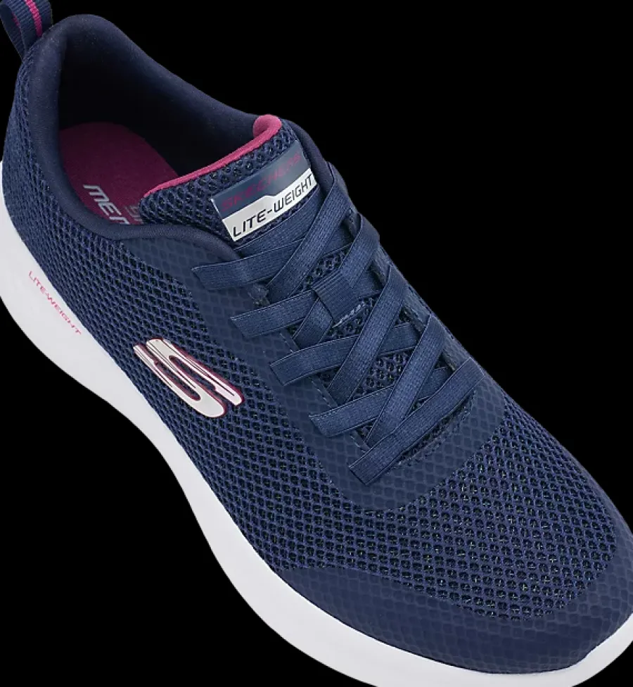Hot granatowe sneakersy damskie Damskie Sportowe|Markowe