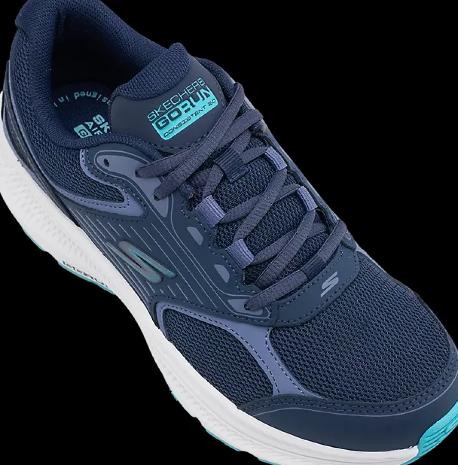 Discount granatowe sneakersy damskie Go Run Conistent 2.0 Damskie Sportowe|Markowe