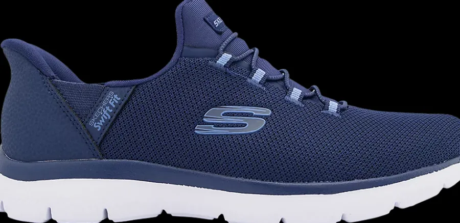 New granatowe sneakersy damskie Damskie Sportowe|Markowe