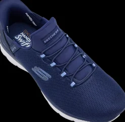 New granatowe sneakersy damskie Damskie Sportowe|Markowe
