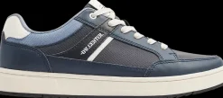 Outlet granatowe sneakersy męskie Męskie Sportowe