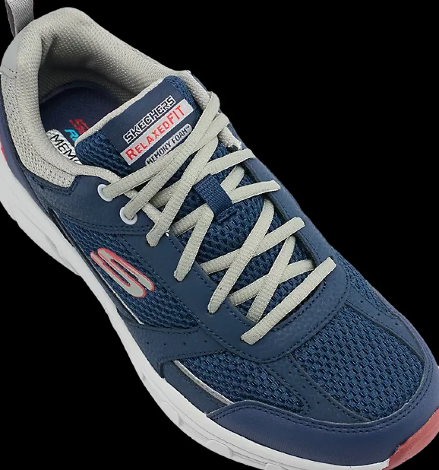 Clearance granatowe sneakersy męskie Oak Canyon Męskie Sportowe|Markowe