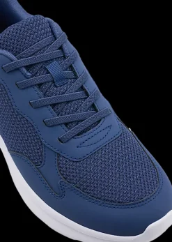 Clearance granatowe sneakersy męskie Męskie Sportowe
