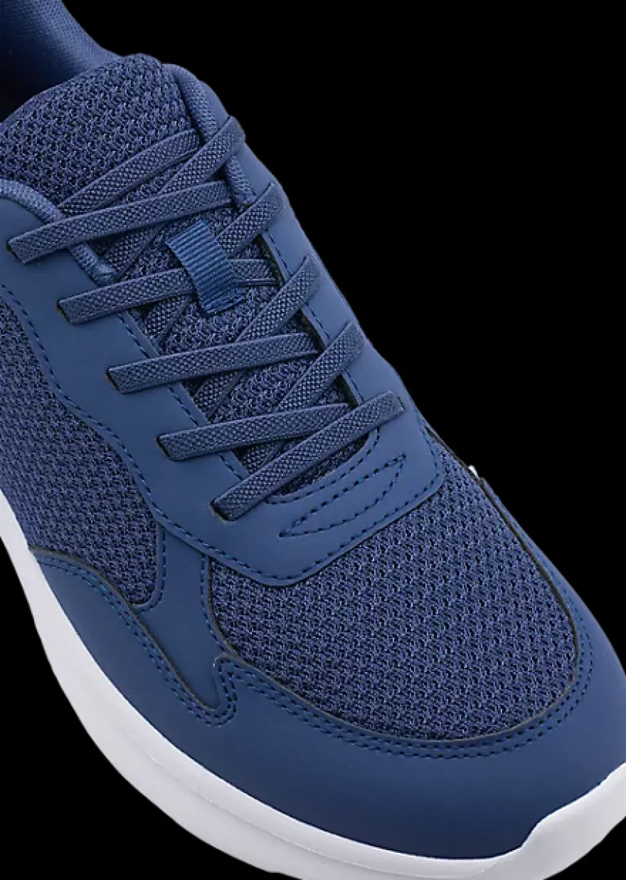 Clearance granatowe sneakersy męskie Męskie Sportowe